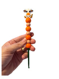 4mm hook - orange cow