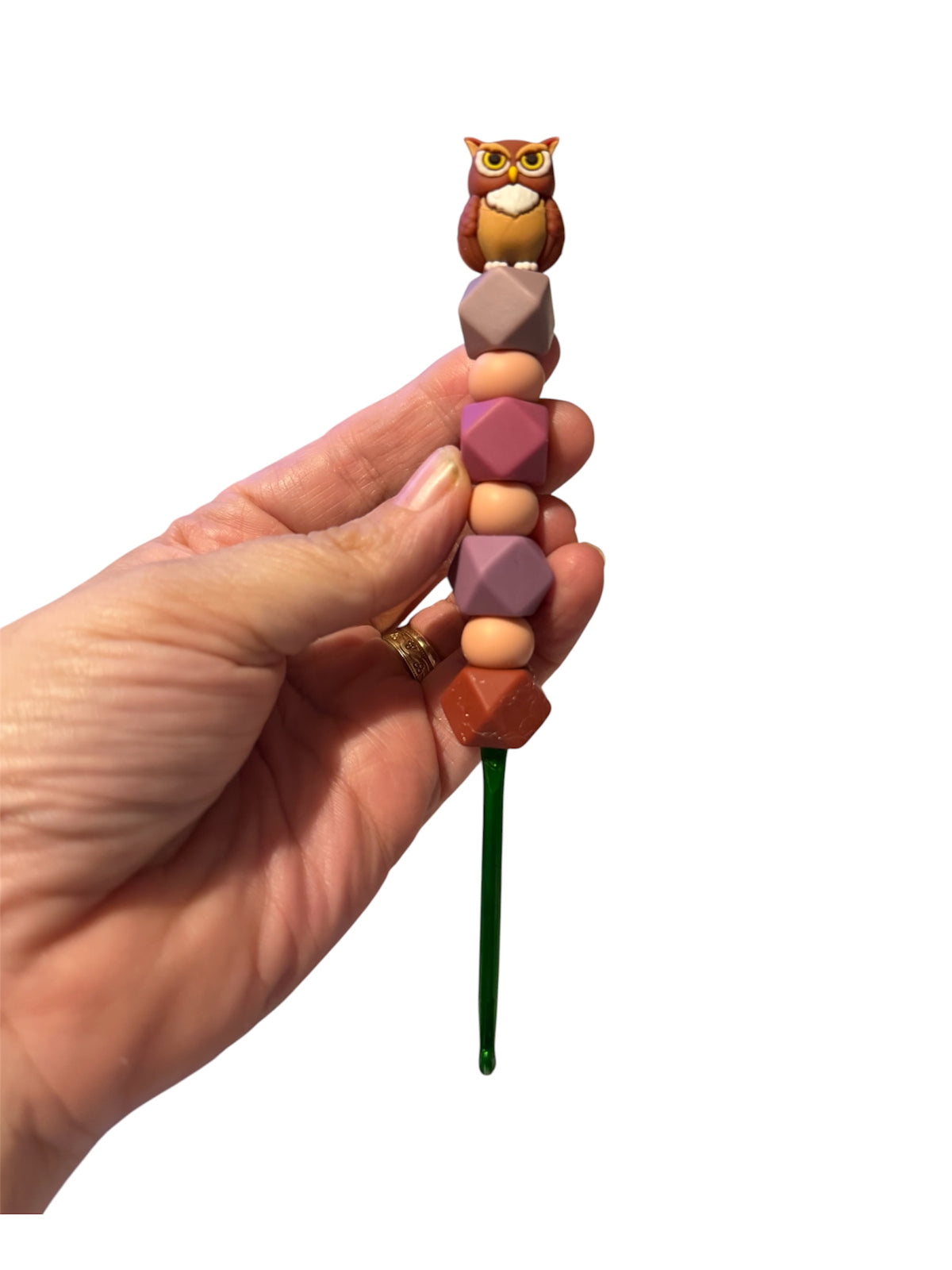 4mm hook - owl
