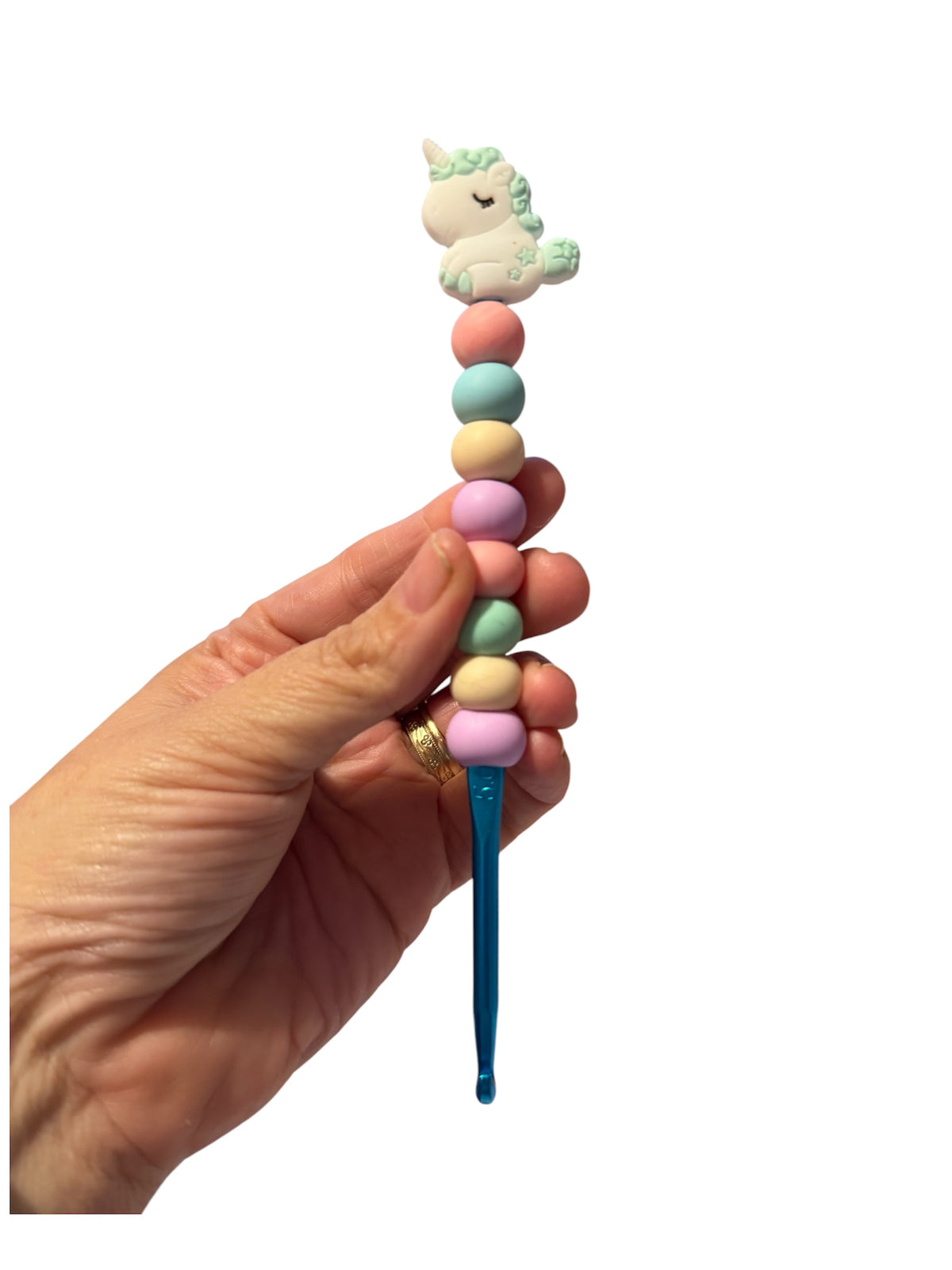 5mm hook - pastel unicorn
