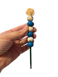 4mm hook - floral rose