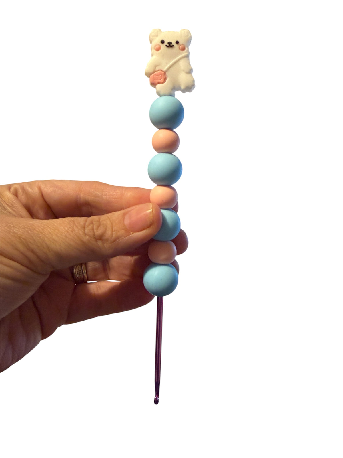 3mm hook - polar bear